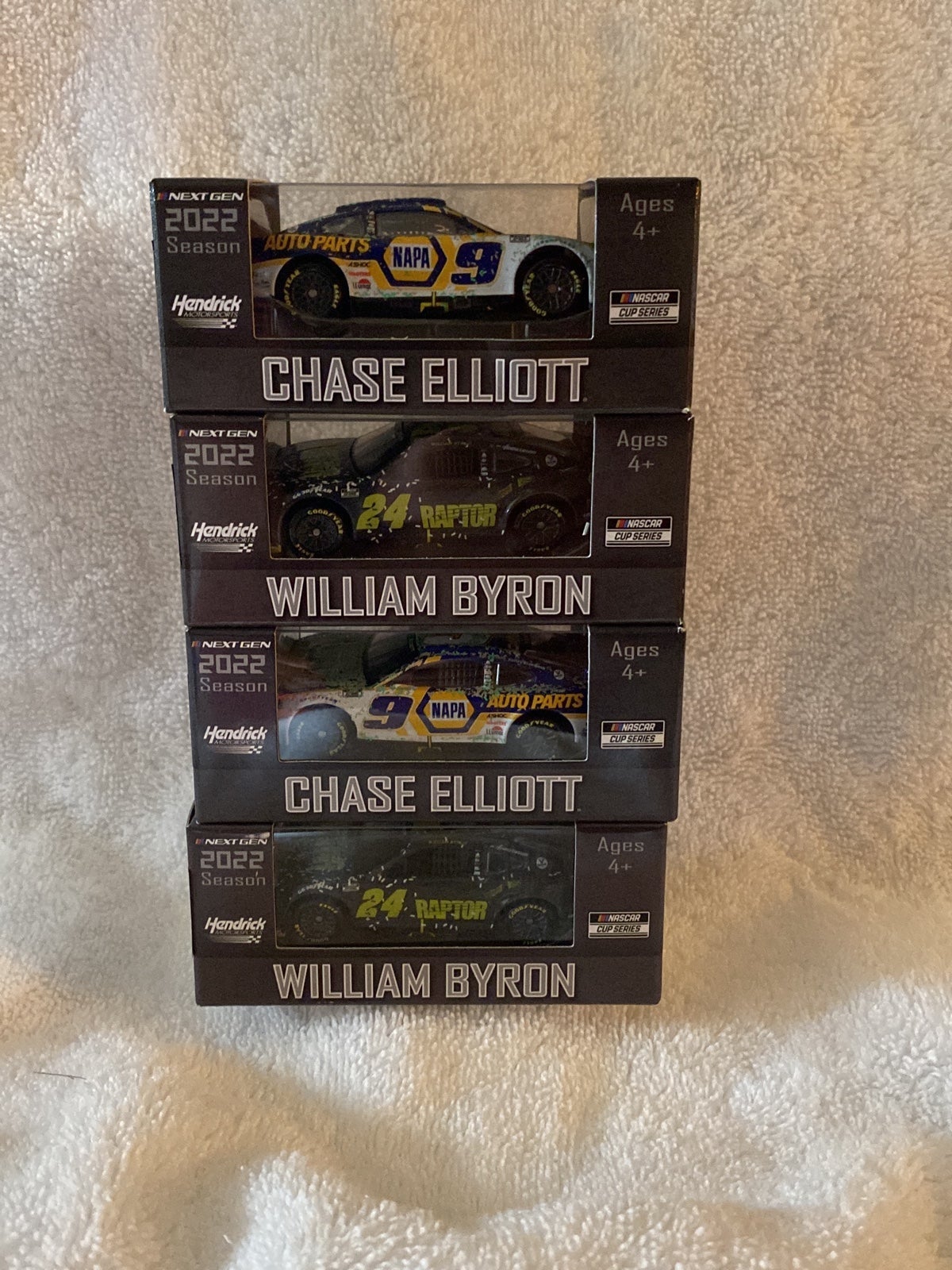 Nascar Lot of 4 Willian Byron Raptor Martinsville Win / Chase Elliott Napa Atlan