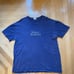 Vintage 80s Bootleg Stussy Worldwide Tribe Faded Blue Purple Tee T-shirt Size XL