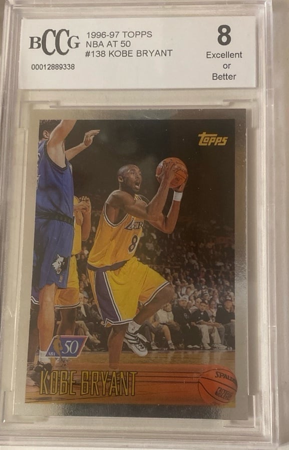 1996 Topps Kobe Bryant RC