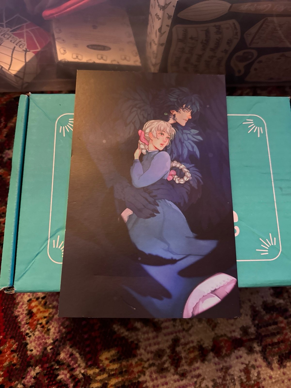 OwlCrate exclusive Howl’s Moving Castle art print