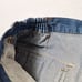 Vtg STAG HILL Baggy Cargo Jeans Mens Sz 44M Med Blue Denim Loose Retro 90s Y2K