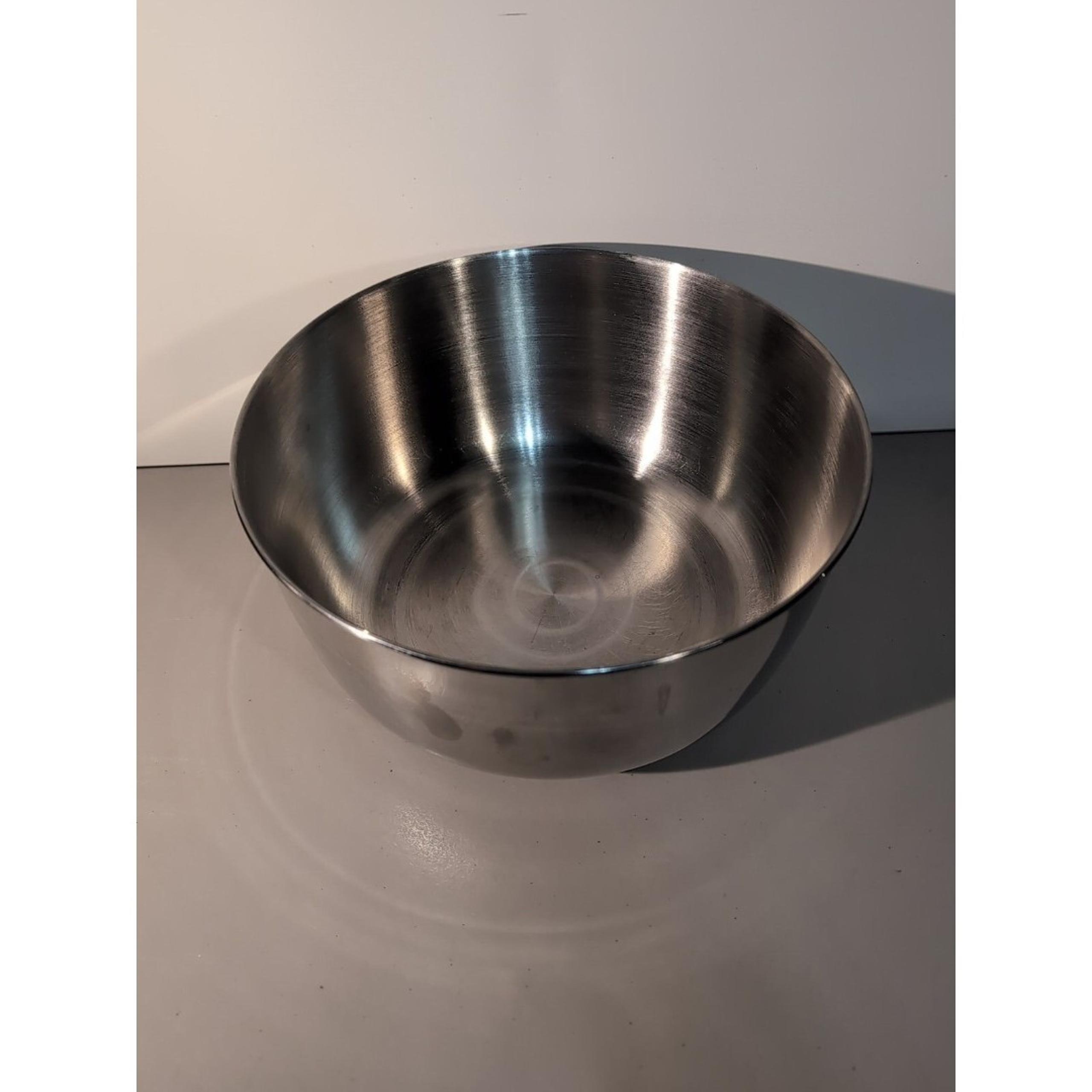 Sunbeam Mixmaster VTG Stainless Steel Metal Mixing Bowl 9" Round Made in USA
