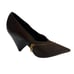 7-89 MICHAEL KORS Collection Women's Kitten Heels Gold Zipper Detail Size 40/ 9