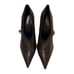 7-89 MICHAEL KORS Collection Women's Kitten Heels Gold Zipper Detail Size 40/ 9