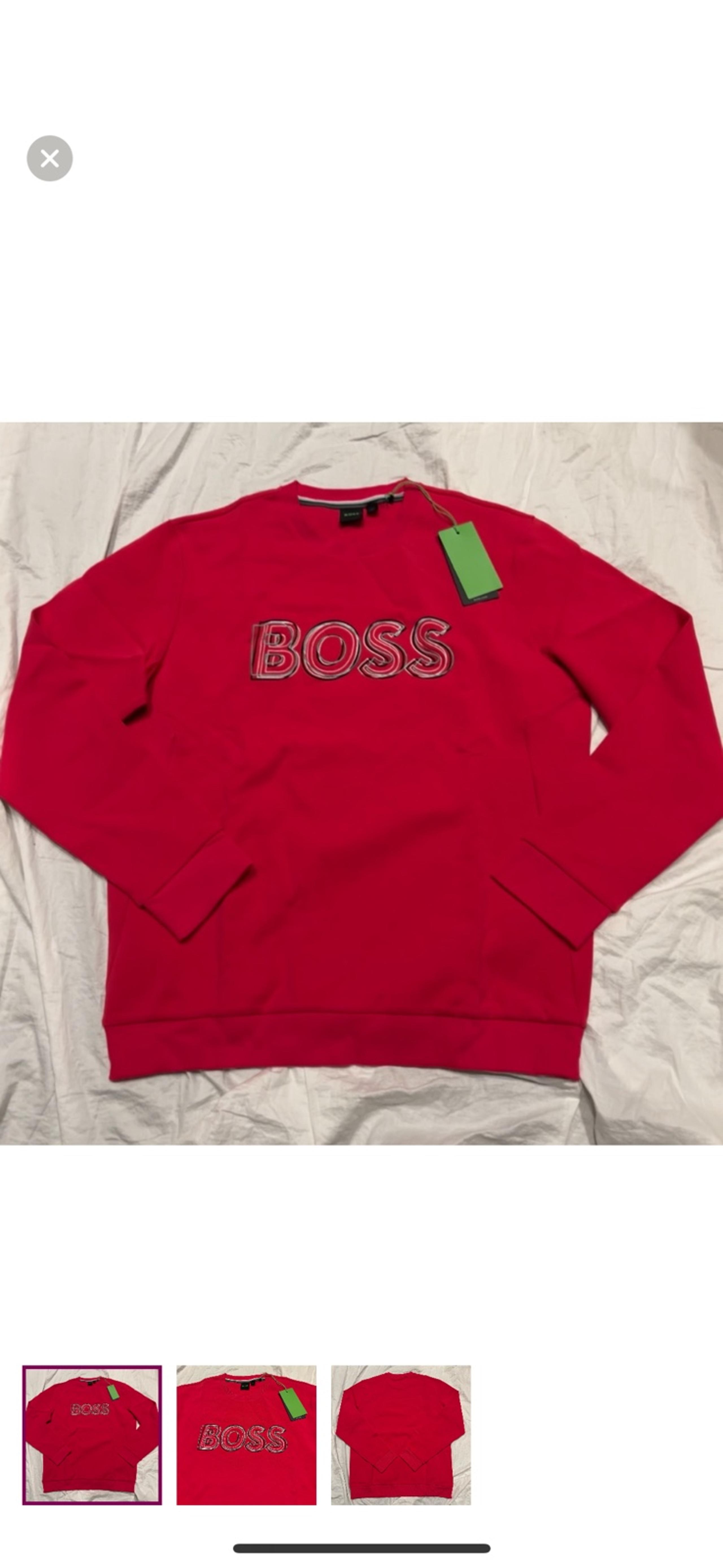 Men’s Boss Hugo Boss Logo Pullover Sweatshirt