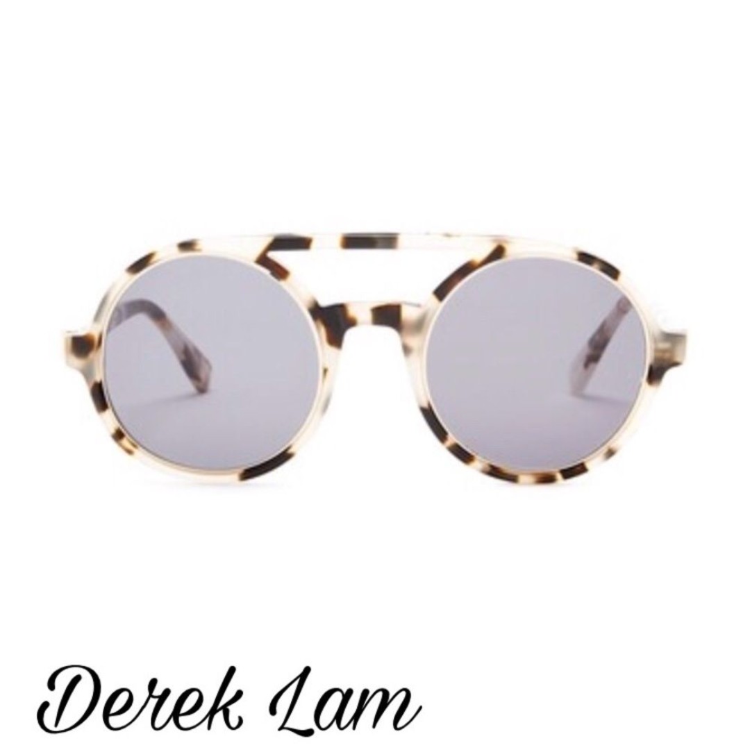 Derek Lam round aviator sunglasses