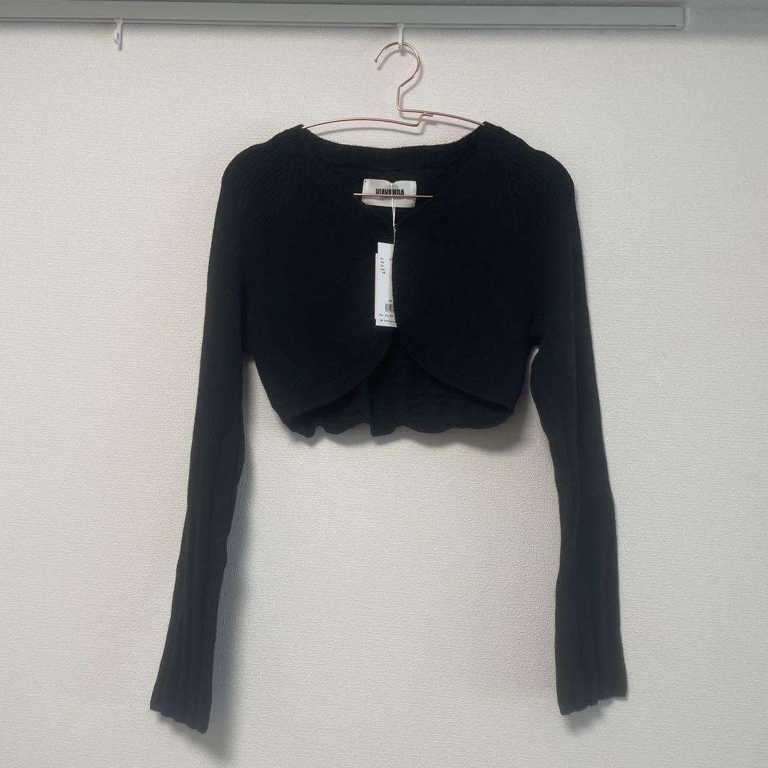 New VIAVANDA Cardigan KNIT BOLERO CARDIGAN Cardigan