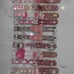 6X presson ombré pink and white and adorned with pretty junk