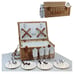 Happy Picnic Wicker Picnic Basket Set for 2 Persons