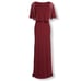 La Femme Popover Chiffon Gown- size 0