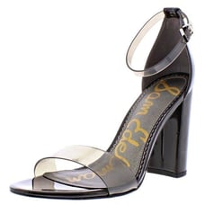 Sam Edelman Women's Yaro Sheer Ankle Strap High-Heel Sandals Size 8.5 MSRP 120