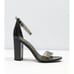 Sam Edelman Women's Yaro Sheer Ankle Strap High-Heel Sandals Size 8.5 MSRP 120