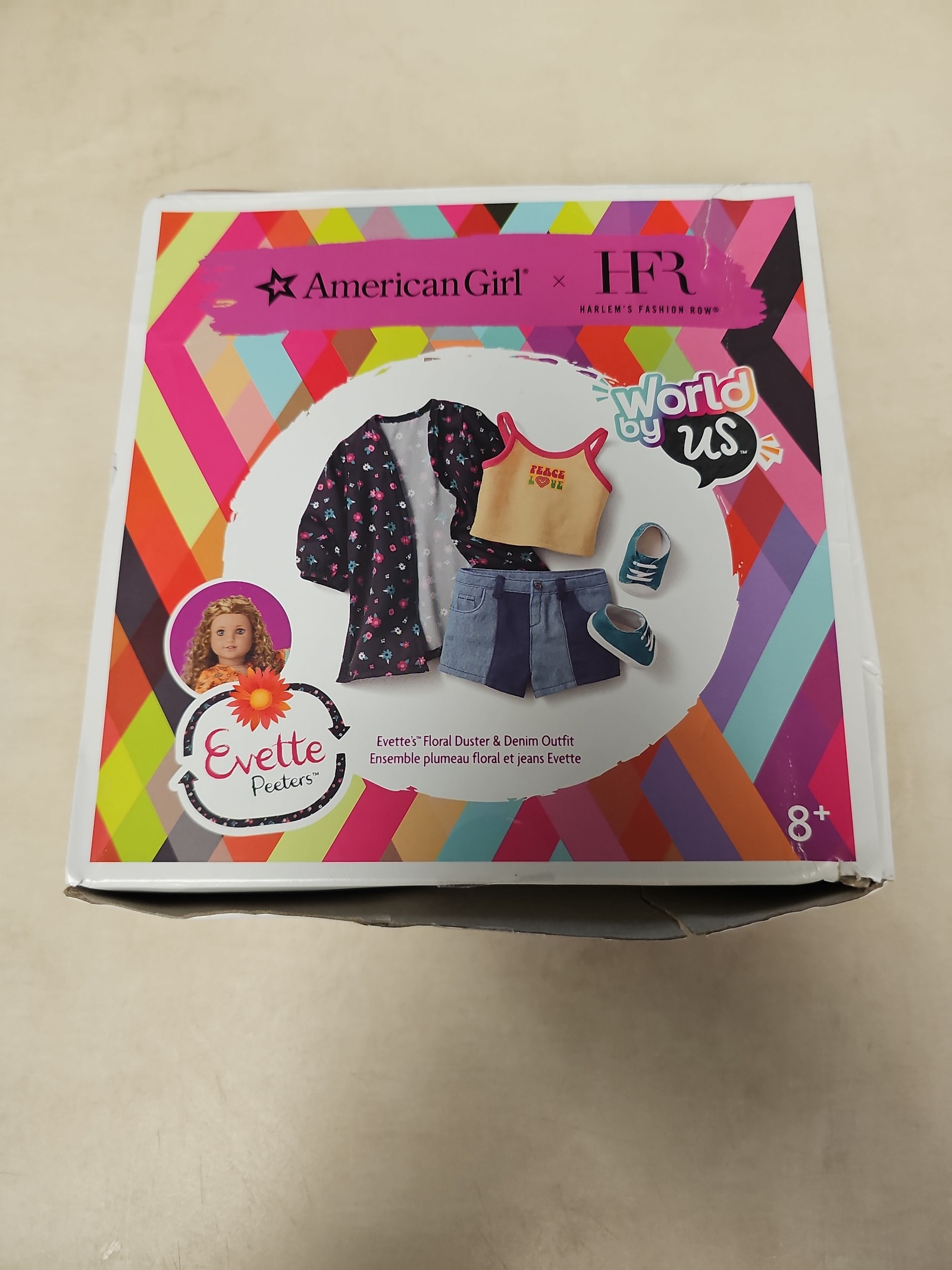 American girl evette peeters floral duster outfit Htf rare