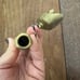 VINTAGE solid Brass Duck Fowl Outdoor Water Spout Spigot Decorative Accent