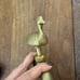 VINTAGE solid Brass Duck Fowl Outdoor Water Spout Spigot Decorative Accent