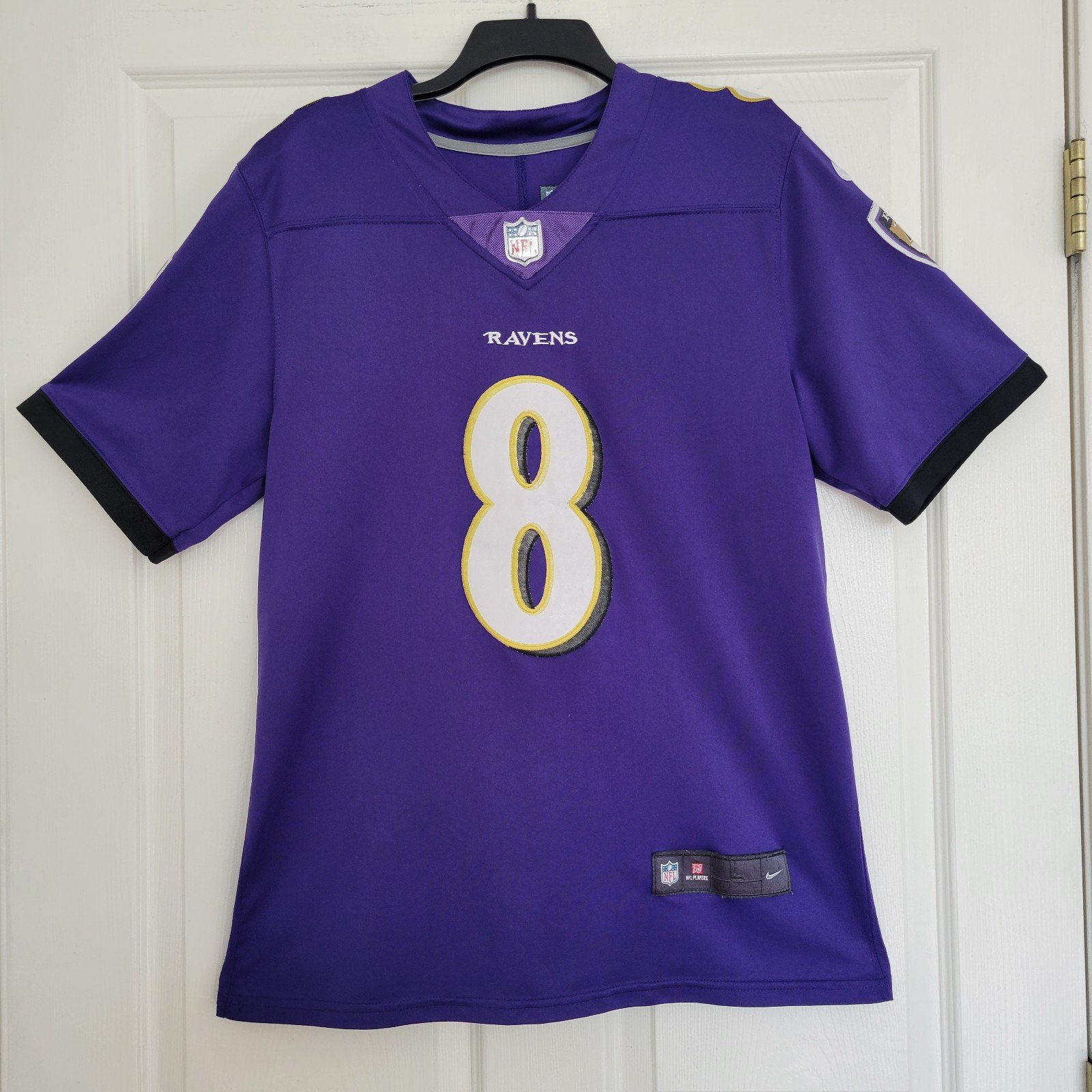 Baltimore Ravens Lamar Jackson #8 Nike On Field NFL Players Jersey Size Medium