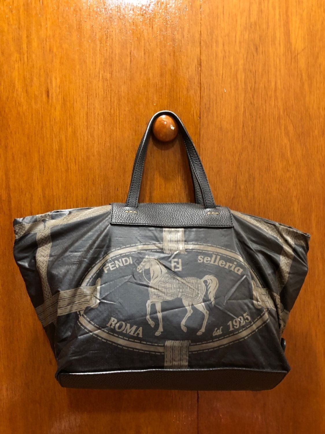 FENDI Selleria Top Handle Bag