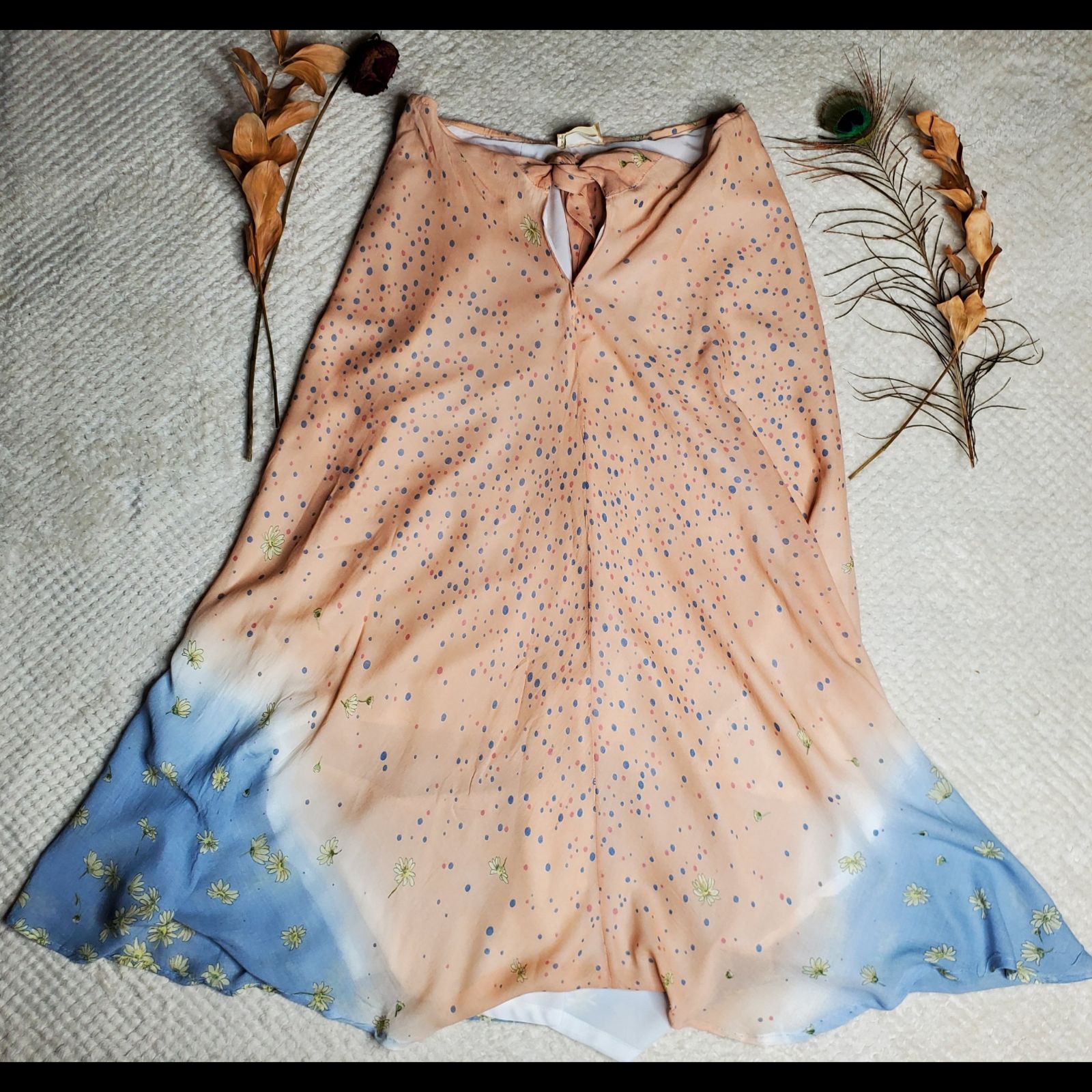 Vintage Bonnie Strauss Maxi Skirt