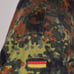 German Bundeswehr Flecktarn Camo Military Parka Jacket GR13 XL Tall Hood
