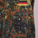 German Bundeswehr Flecktarn Camo Military Parka Jacket GR13 XL Tall Hood