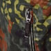 German Bundeswehr Flecktarn Camo Military Parka Jacket GR13 XL Tall Hood