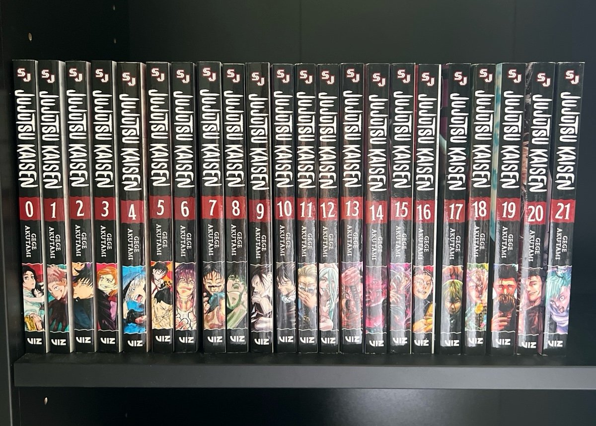 Jujutsu Kaisen volumes 0-21