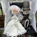 Vintage Annalee Bride & Groom 1982 extra large