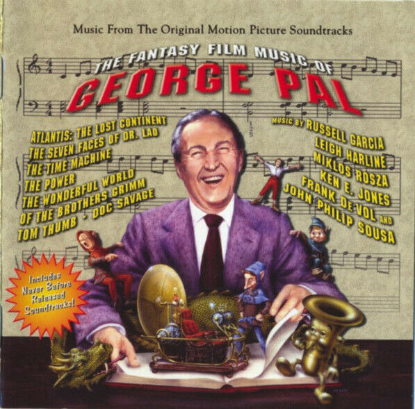 The Fantasy Film Music Of George Pal (CD) brand new soundtrack