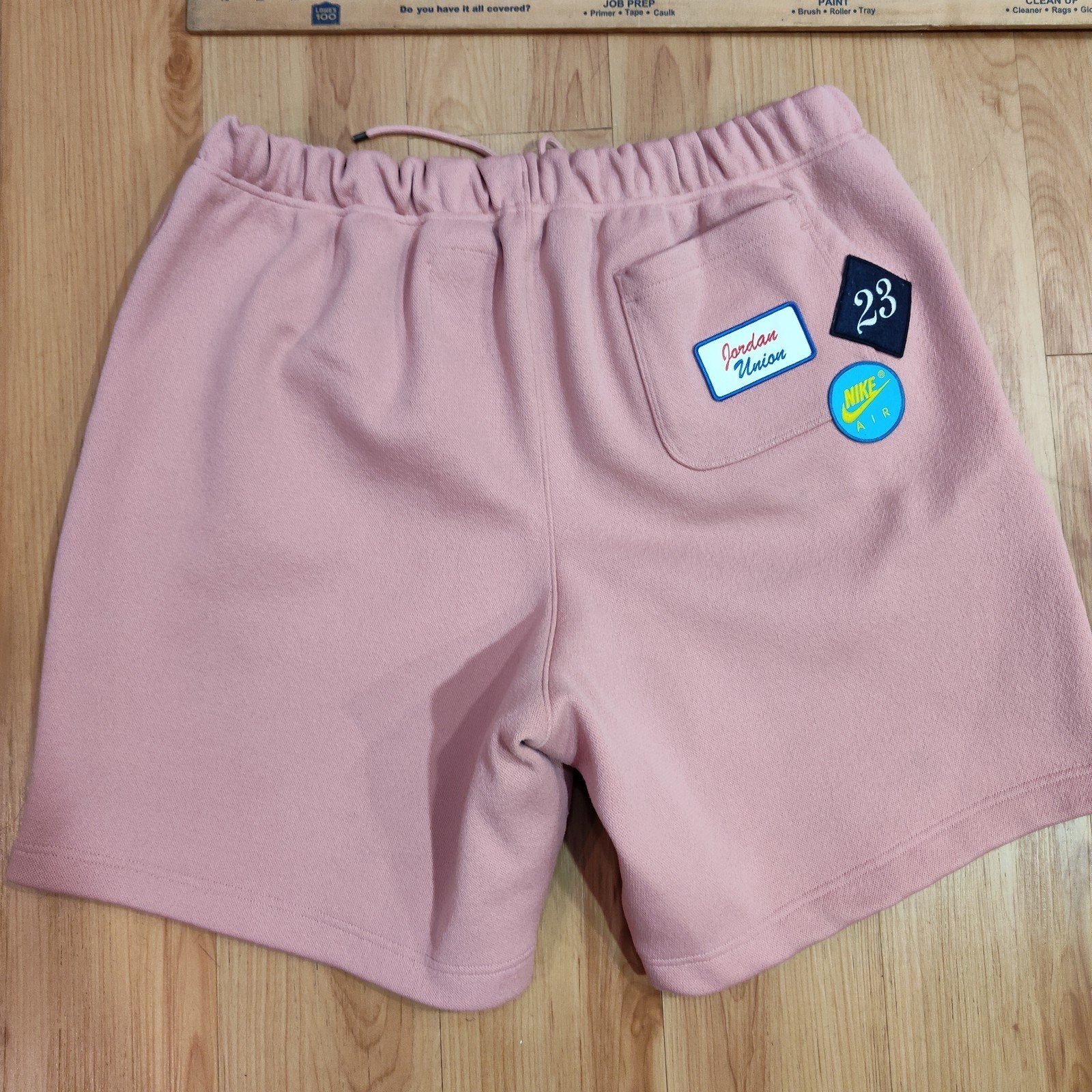 Nike Air Jordan x Union Leisure Shorts Rust Pink Mens Size XXL CV1259 685