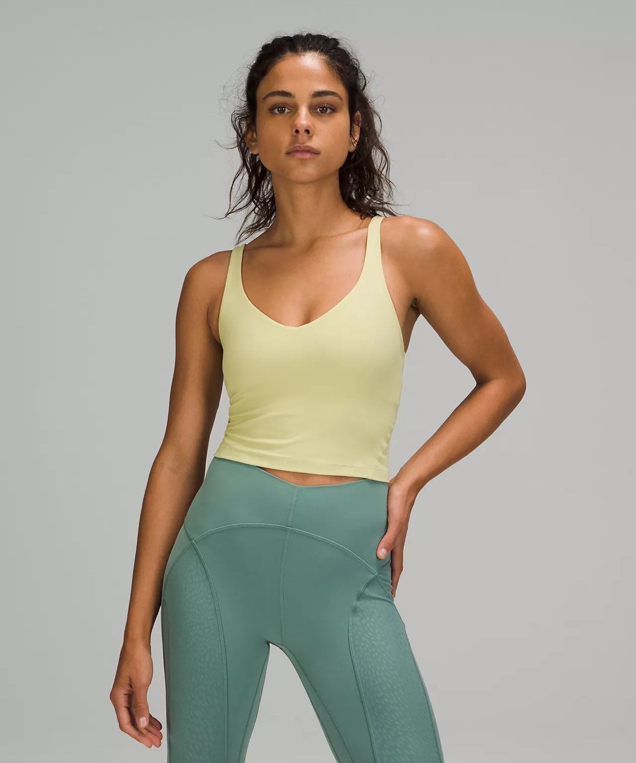 Lululemon Align Tank Dew Green (4)