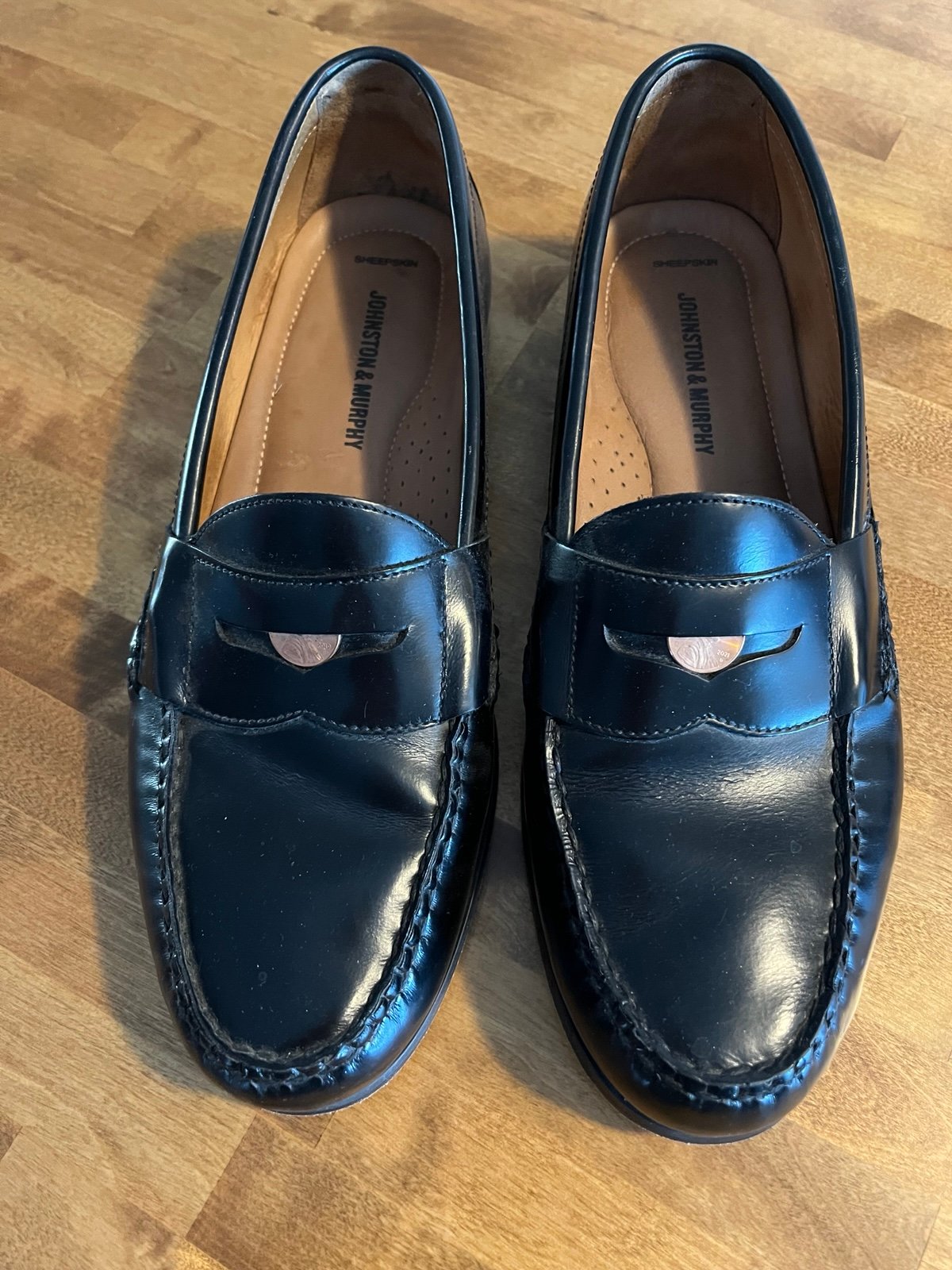 Men’s Dress Penny Loafers, 10.5