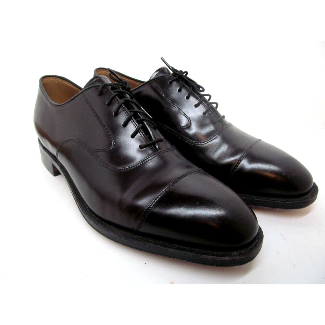 Johnston Murphy 22-02985 Optima Mens Burgundy Leather Cap Toe Oxfords US 9 D