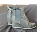 UGG Pax Wedge Bootie, Size 7, Charcoal, Waterproof