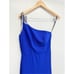 AQUA Asymmetric Evening Dress Size 4 Royal Blue Formal Embellished NWT