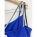 AQUA Asymmetric Evening Dress Size 4 Royal Blue Formal Embellished NWT