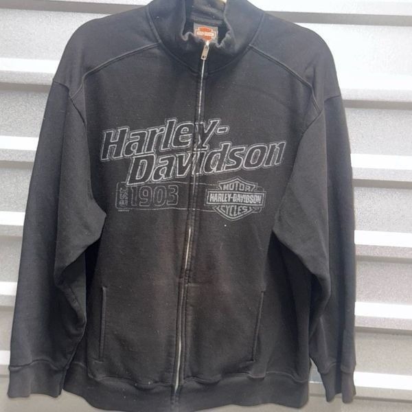 HARLEY DAVIDSON Hoodie Zip Nen's Size Large