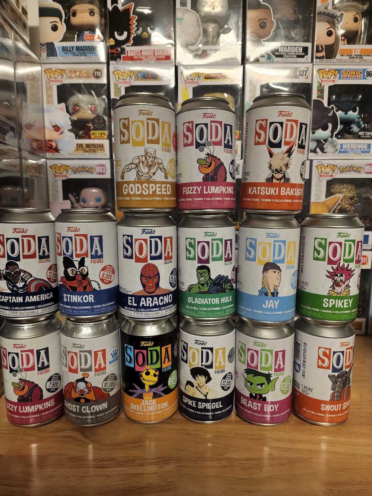 Funko soda lot