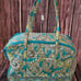 Retired Vera Bradley Peacock Pattern Pet Carrier