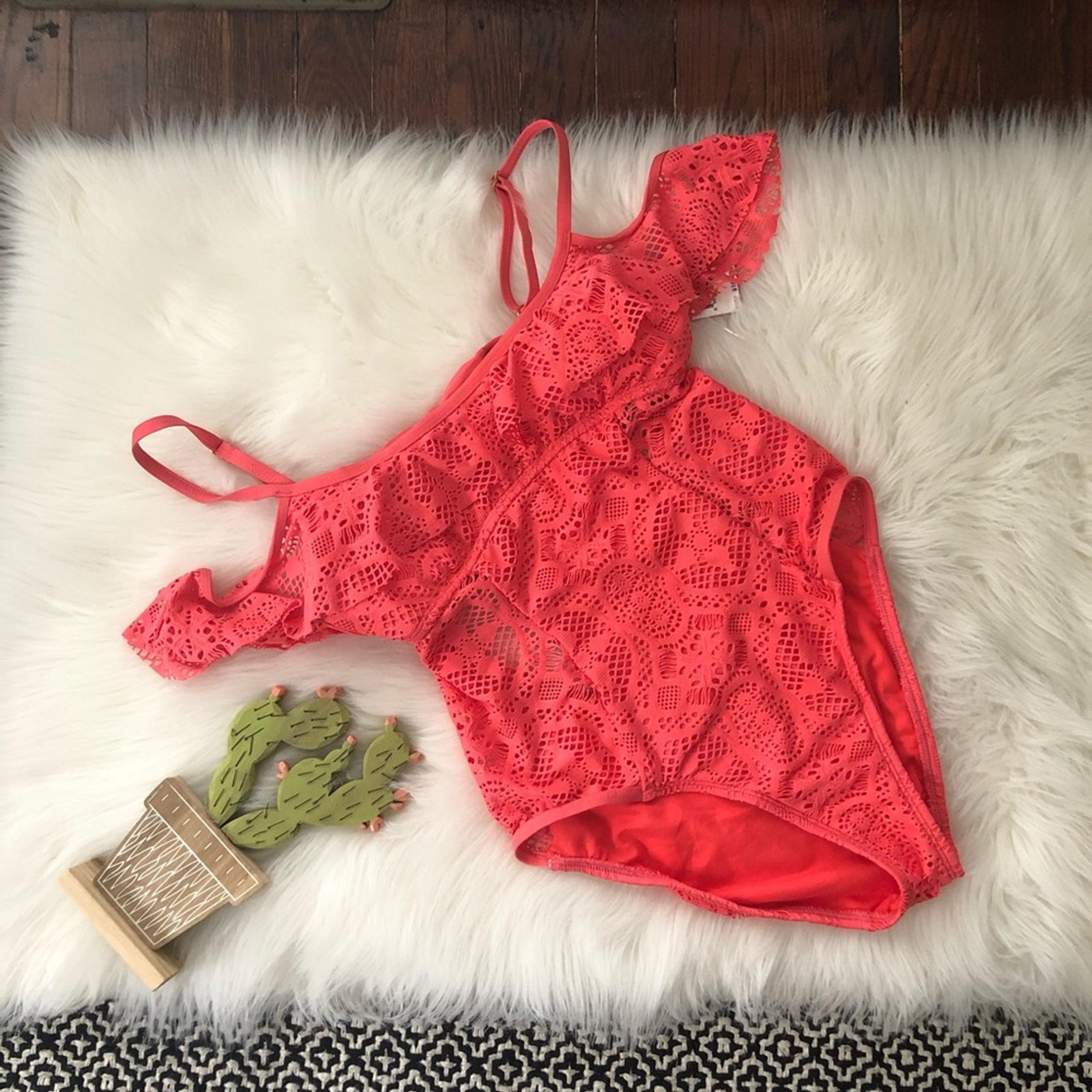 Reaction Kenneth Cole Coral One Piece