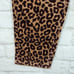 O Ann Taylor Brown Cheetah Animal Print Highest Rise Skinny Corduroy Pants NWT 2