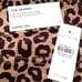 O Ann Taylor Brown Cheetah Animal Print Highest Rise Skinny Corduroy Pants NWT 2