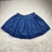 NWT Pretty Little Thing Blue Wash Tennis Skirt