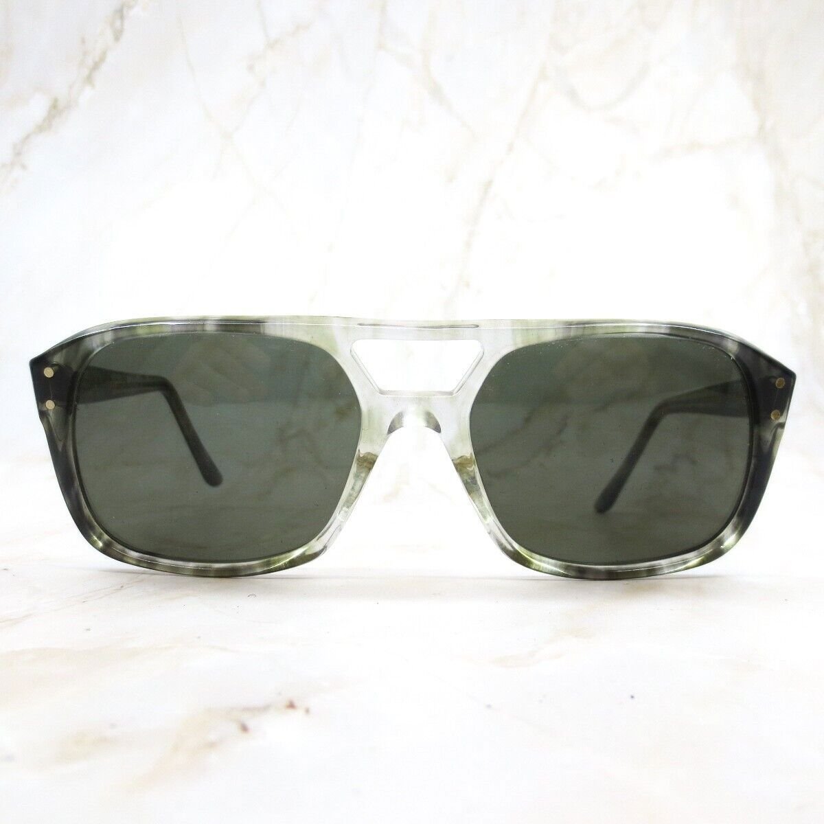Vintage American Optics Aerius CN 139T Sunglasses Frame Men's Green Tortoise