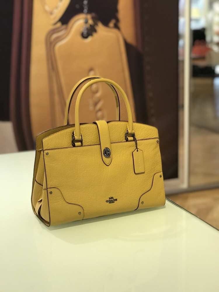 Coach MERCER SATCHEL 30 Should bag -Yell