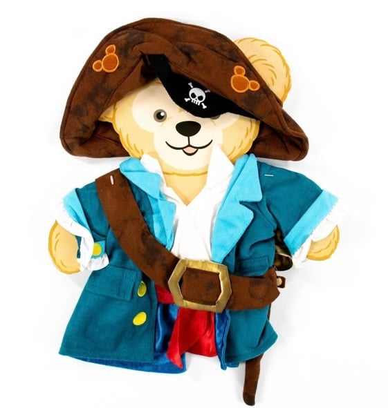 Retire Disney parks Duffy Bear Pirate Costume