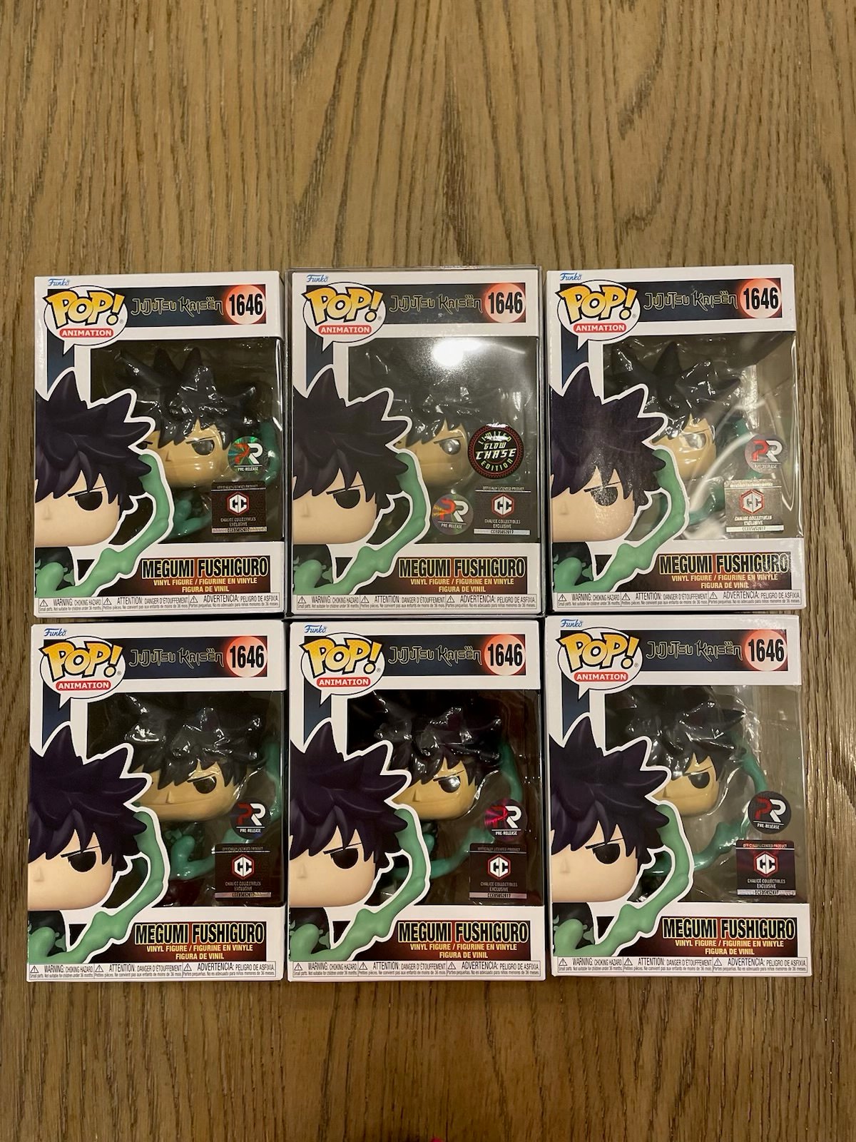 Megumi funko prerelase chalice collectibles chase bundle