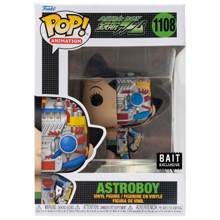 Funko Pop Astro Boy Glow in the Dark SDCC BAIT Exclusive Collectible #1108