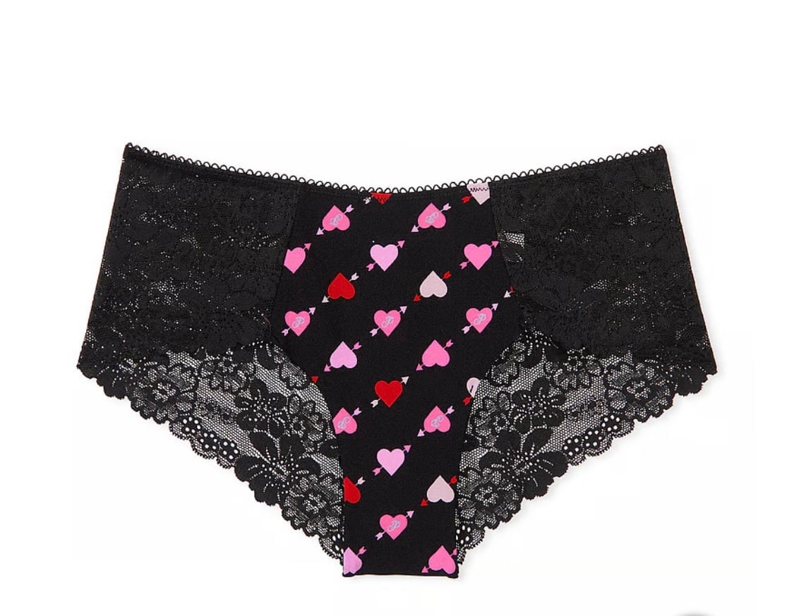 VS PINK No Show Cheeky Panty Size M