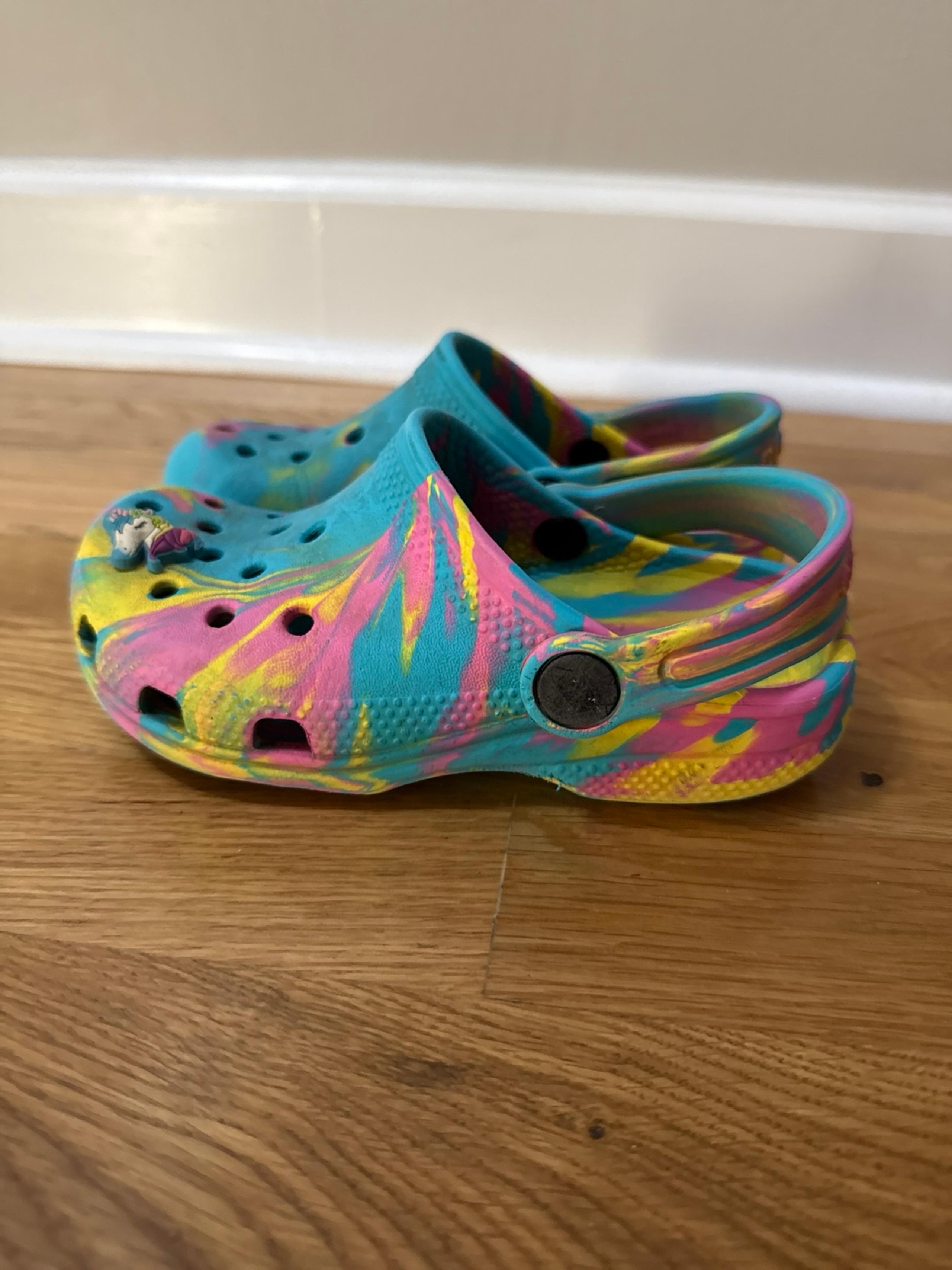 Crocs Kid’s TIe Dye Crocs Size C11