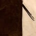 New 195 JLO Jennifer Lopez Brown Suede Western style PANTS Junior size 9